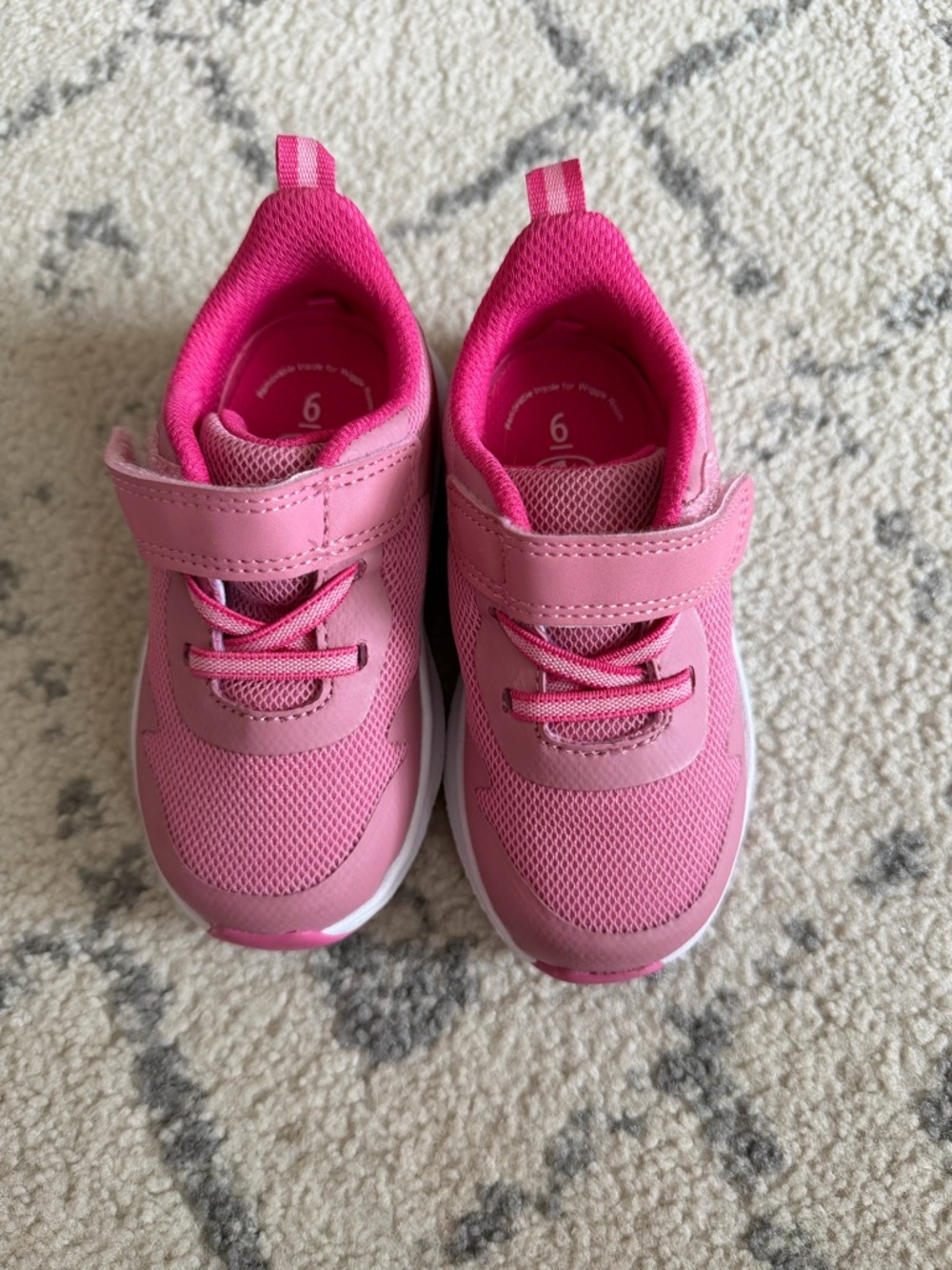 💐Athletic Works Hot Pink Toddler Girls’ Lightweight Sneakers, Like New